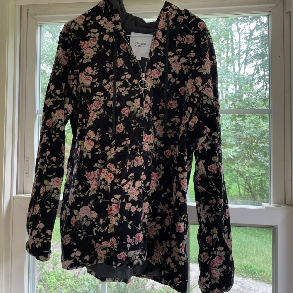 Velvet hoodie